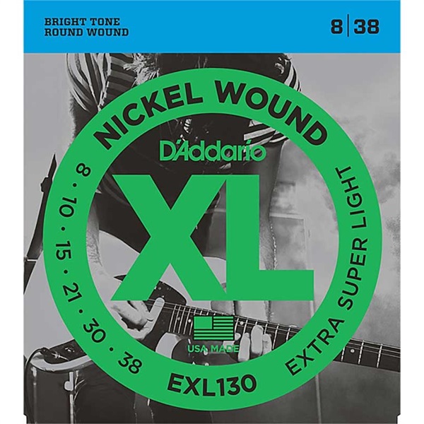 XL Nickel Electric Guitar Strings EXL130 (Extra-Super Light/08-38)の商品画像