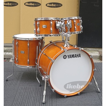 YAMAHA Recording Custom 4pc Drum Set [RBP6F3RW + RBB2216RW] 【BD22、FT16、TT12&10/RW:リアルウッド】 【お取り寄せ品】
