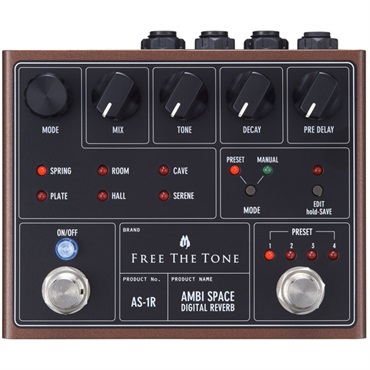AS-1R [AMBI SPACE DIGITAL REVERB]（フリーザトーン）リバーブ