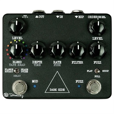Dark Side V2（キーリー）ファズ　テープエコー　モジュレーション