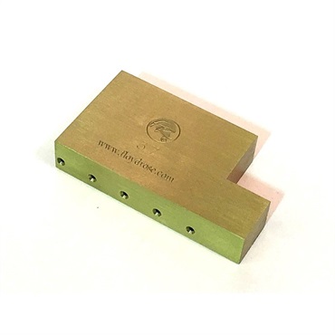 Fat Brass L-Shaped Block (37mm/Weight≒217g) 【Floyd Rose Upgrade Parts】※取り寄せ対応可能