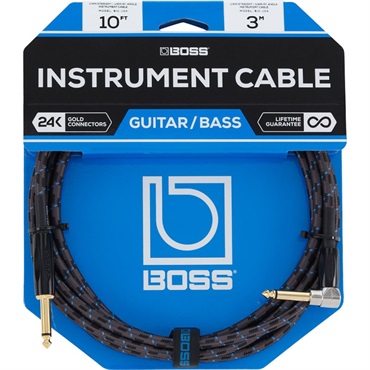Instrument Cable BIC-10A [3m/L型-ストレート型]