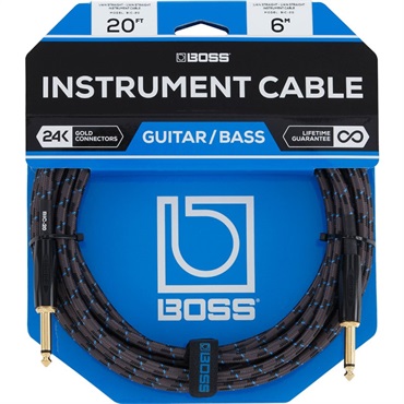 【夏のボーナスセール】 Instrument Cable BIC-20 [6m/ストレート型-ストレート型]