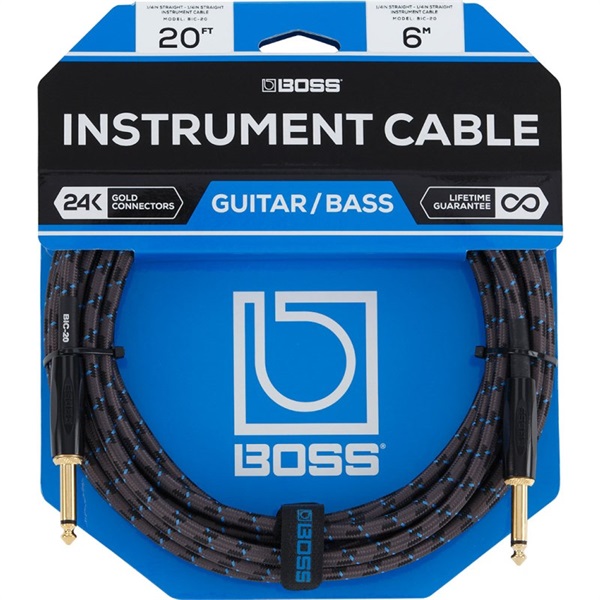 【夏先取り大特価セール】Instrument Cable BIC-20 [6m/ストレート型-ストレート型]の商品画像