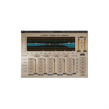 WAVES Linear Phase Multiband Compressor (オンライン納品)(2時間以内に納品)