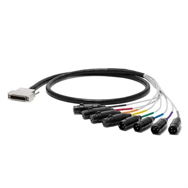 Oyaide PA-08 DXFM V2(Dsub-XLR[F]x4/XLR[M]x4)【3.0m】