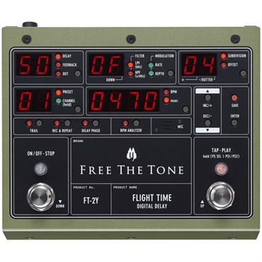 FLIGHT TIME FT-2Y [Digital Delay]（フリーザトーン）ディレイ