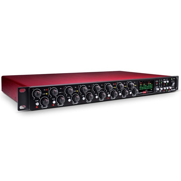 Scarlett OctoPre Dynamic(ADAT入出力搭載・コンプレッサー機能搭載アナログ8ch入出力対応マイクプリアンプ・ラインアンプ)(フォーカスライト)(スカーレット)の商品画像