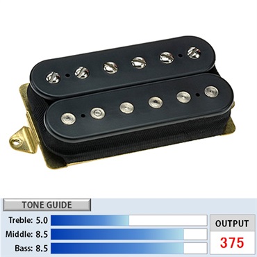 DiMarzio The Tone Zone [DP155F] (Black/F-Spaced) 【安心の正規輸入品】