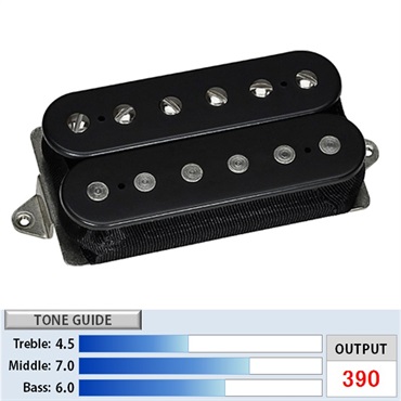 DiMarzio Transition Bridge [DP255] (Black/Standard-Spaced) 【安心の正規輸入品】