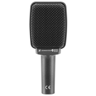SENNHEISER E609 Silver(国内正規品・2年保証)(ゼンハイザー)(ギターアンプ・楽器用ダイナミックマイク)(スーパーカーディオイド)