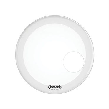 EVANS BD24RSW [EQ3 Resonant Smooth White 24 / Bass Drum]【1ply ， 7.5mil + 10mil ring】【お取り寄せ品】