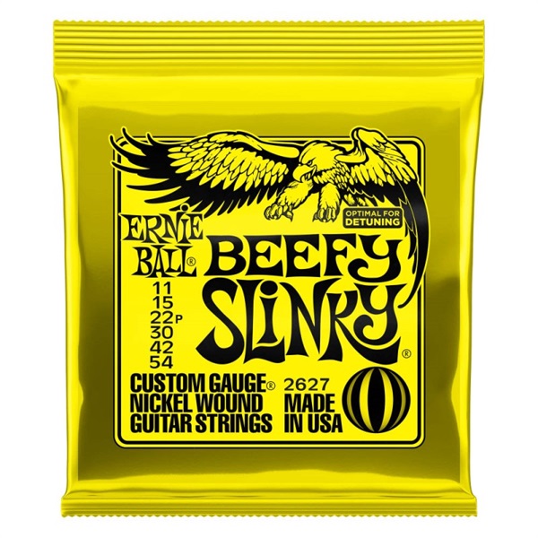 Beefy Slinky Nickel Wound Electric Guitar Strings 11-54 #2627の商品画像