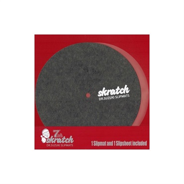 Dr.Suzuki slipmats - skratch 7 (スリップマット + スリップシート1枚組)【DSS-7SK01】
