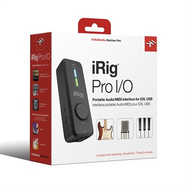 【夏先取り大特価セール】【台数限定特価プロモ】iRig Pro I/O (モバイル・USBオーディオインターフェイス)(アイリグ プロ アイオー)(アイケーマルチメディア)(iRigPro)