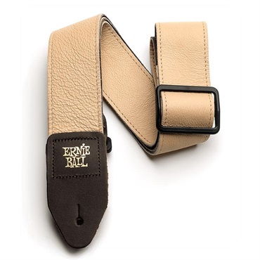ERNIE BALL 2 inch Tri-Glide Italian Leather Straps Tan [#P04136]