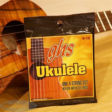 H-10 Black Nylon Soprano/Concert SET GHS