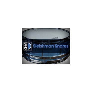 BFD 【ビーエフディーSummer Sale 2026！】BFD3 Expansion Pack: Sleishman Snares (ビーエフディー)(ドラム音源)(オンライン納品)(2時間以内に納品)