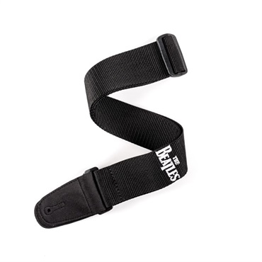 【夏先取り大特価セール】The Beatles Black Polypropylene Guitar Strap [PWSBT100]