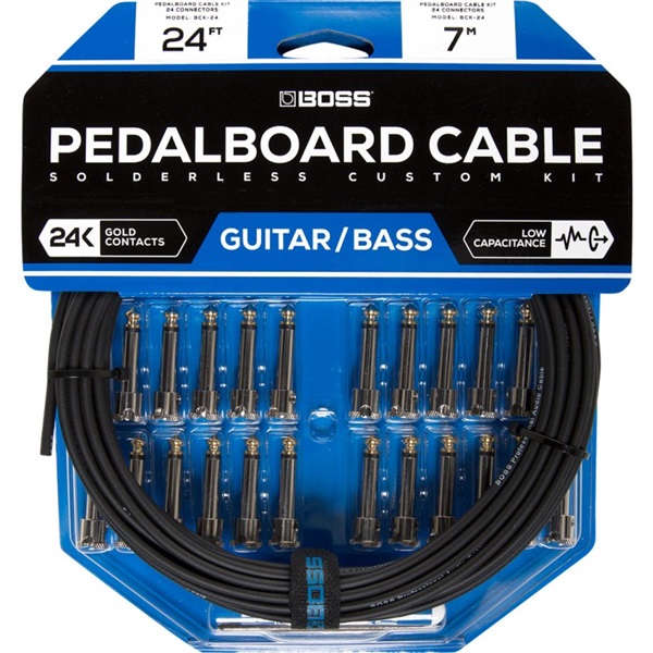 BCK-24 『Pedalboard cable kit， 24connectors， 7.3m』～ソルダーレスケーブル～の商品画像