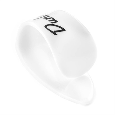 Dunlop (Jim Dunlop) 9002 White Plastic Thumbpicks (M ミディアム/ホワイト)