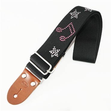 LS48BK-2 [Rhinestone Straps (音符/ピンク)]