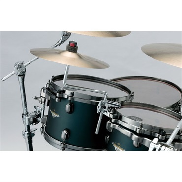 TAMA MC8 [フープグリップ クランプ] & ZCYEL [Z型ロッド シンバル用ロング]【タムにスプラッシュシンバルをセットアップ！】
