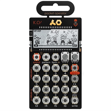 Teenage Engineering PO-33 K.O! Pocket Operator(マイクロサンプラー)(ティーンエイジエンジニアリング)(ポケットオペレーター)