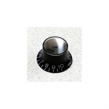 Montreux 【夏先取り大特価セール】Selected Parts / Metric Reflector Knob Tone BK (Silver Top) [8854]