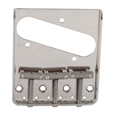 ALLPARTS Nickel Vintage 3 Saddle Bridge for Telecaster [6010]