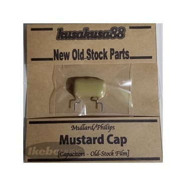 kusakusa88 Mustard cap 0.1mf. KT 100V 【KK-MFM-02】