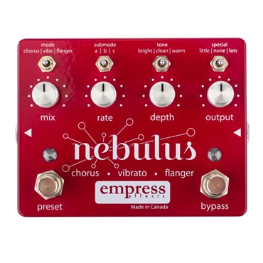 Nebulus-Chorus/Vibrato/Flanger-（エンプレスエフェクツ）モジュレーション