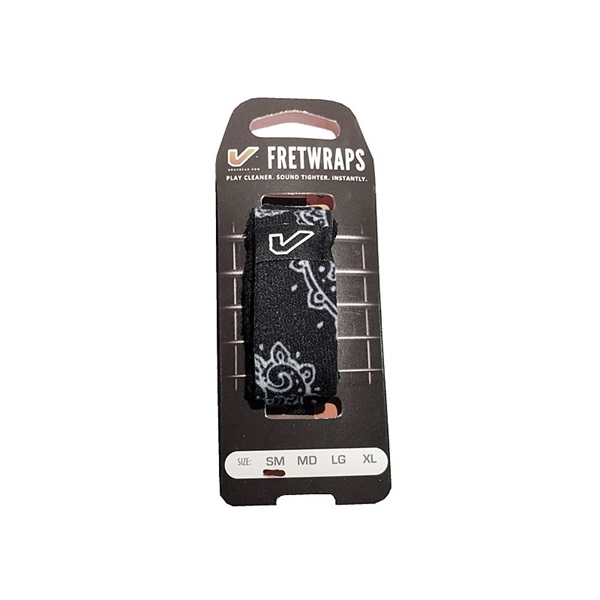 FretWraps FW1-BNB-SM （バンダナ/ブラック/Small）の商品画像