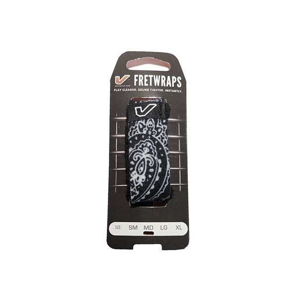 FretWraps FW1-BNB-MD （バンダナ/ブラック/Medium）の商品画像