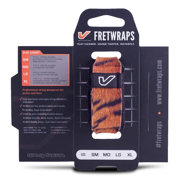 FretWraps FW-1PK-TIG-XL (Tiger/Extra Large)の商品画像