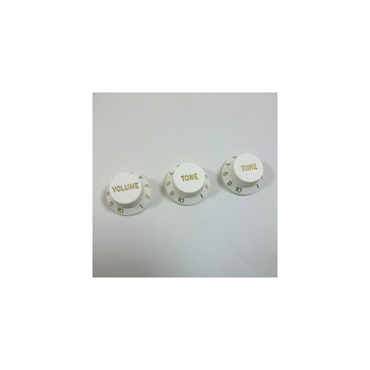 【夏先取り大特価セール】Strat 1V2T knob set Aged White [商品番号：8571]
