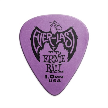 Everlast Guitar Picks ×12枚入り [#9193] Purple 1.00mm