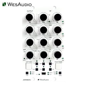 【ウェスオーディオTech From Saturnセール！】【お取り寄せ商品・納期別途ご案内】_HYPERION(Parametric EQ w/Digital Recall )(API500シリーズ)(ウェスオーディオ)【国内正規品】