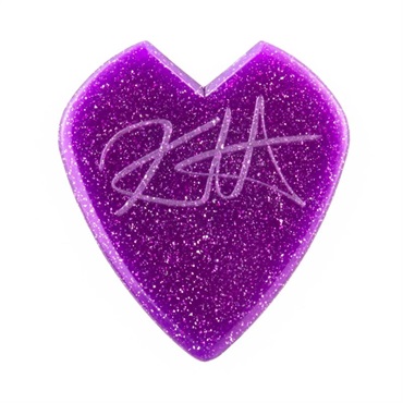 Dunlop (Jim Dunlop) 47RKH3NPS KIRK HAMMETT JAZZ III PICK PURPLE SPARKLE (1.38mm)