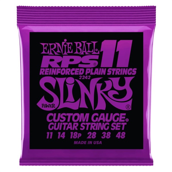 Power Slinky RPS Nickel Wound Electric Guitar Strings #2242の商品画像