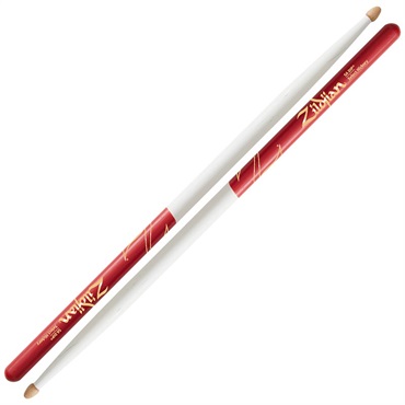 5A Acorn Tip Wood White Red Dip [LAZLZ5AACWDR]