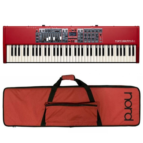 Nord Electro 6D 73+専用ソフトケースセット ノードエレクトロ 73鍵 セミウェイト・ウォーターフォール鍵盤の商品画像