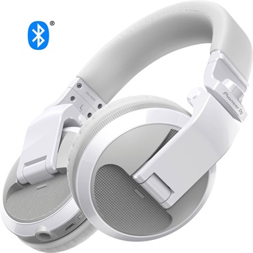 Pioneer DJ HDJ-X5BT-W(グロスホワイト)(Bluetooth機能搭載)【DJヘッドホン】(パイオニア)