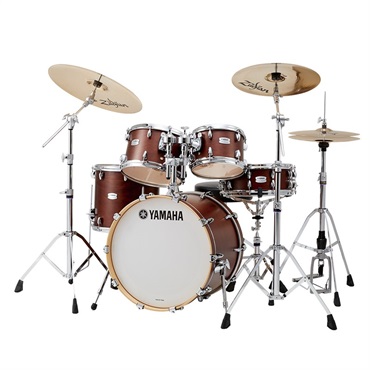 YAMAHA TMP0F4SAC [Tour Custom/20バスドラムスタンダードセット + A Custom シンバルセット] 【カラー：チョコレートサテン:CHS】