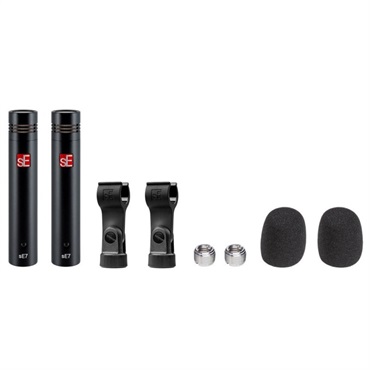 sE7 PAIR(マッチド・ペア)(楽器用・ペンシルタイプ)(エスイーエレクトロニクス)(スモールダイヤフラムコンデンサーマイク)