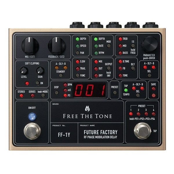 FUTURE FACTORY FF-1Y [RF PHASE MODULATION DELAY]（フリーザトーン）ディレイの商品画像