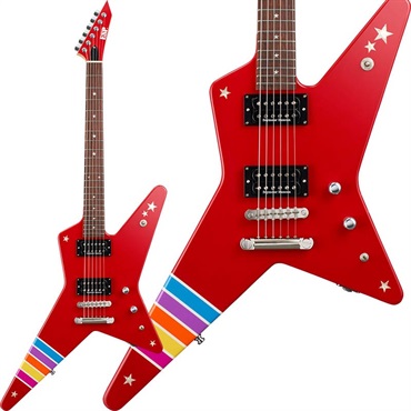 RANDOM STAR Kasumi III (Kasumi Red w/Five Stripes) [ESP×バンドリ！Poppin'Party 戸山香澄 Model] 【受注生産品】