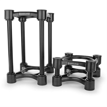 ISO-130(ペアセット)(インシュレーター)(ディスクトップ・スピーカースタンド)(高さ傾き調整可能)(アイソアコースティックス)