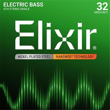 Nickel Plated Steel Bass Strings with ultra-thin NANOWEB Coating 6th (High-C) #15332