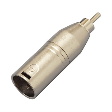 TDX313 XLR(M)/RCA(M)　変換プラグ